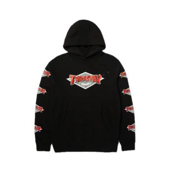 HUF X THRASHER LOGO HOODIE